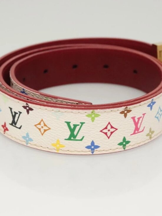 LOUIS VUITTON Multicolor Ceinture Care Belt 37.8\